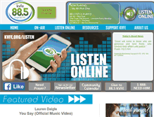 Tablet Screenshot of kvfe.org